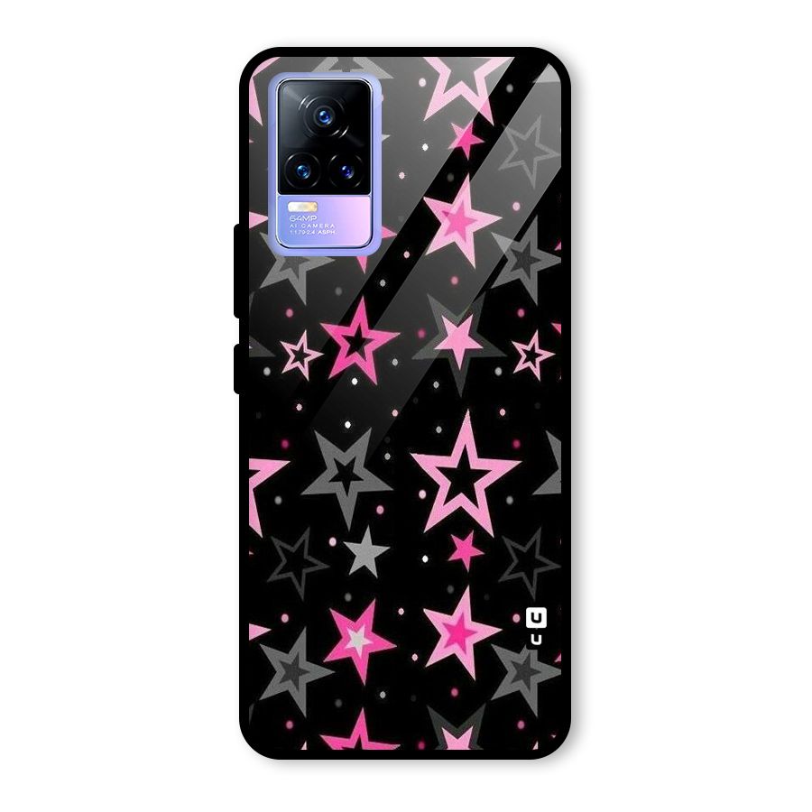 Star Outline Glass Back Case for Vivo Y73