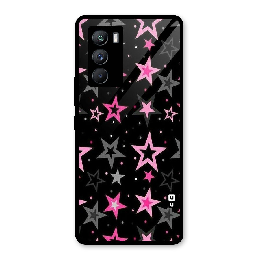 Star Outline Glass Back Case for Vivo iQOO 9 SE
