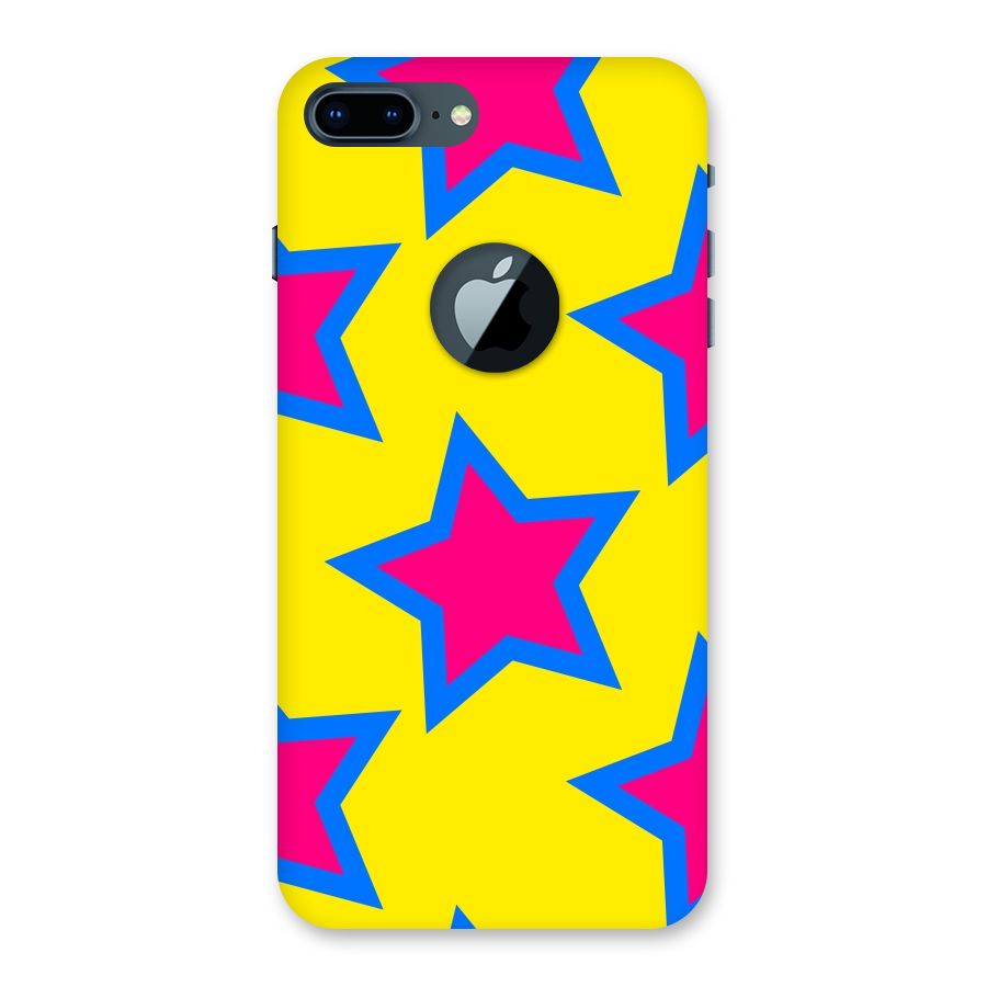 Star Pattern Back Case for iPhone 7 Plus Logo Cut