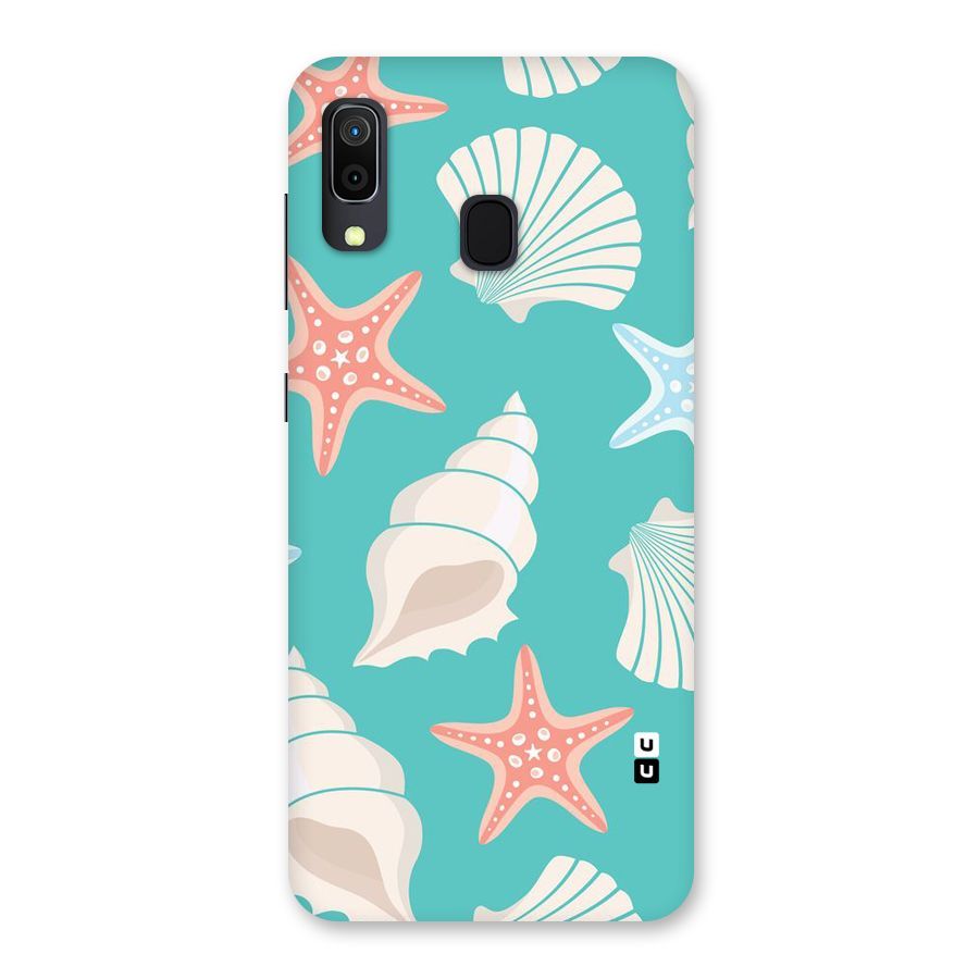 Starfish Sea Shell Back Case for Galaxy M10s