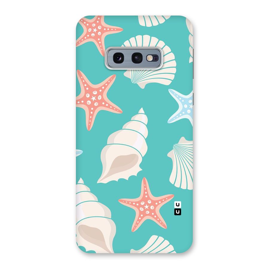 Starfish Sea Shell Back Case for Galaxy S10e