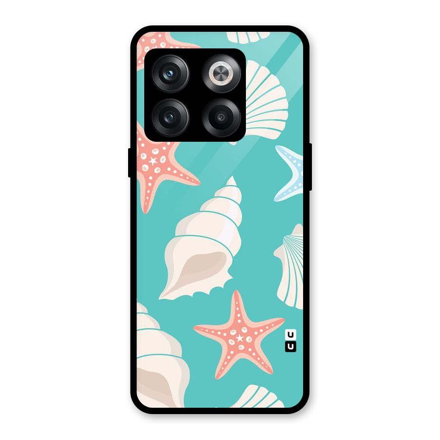 Starfish Sea Shell Glass Back Case for OnePlus 10T
