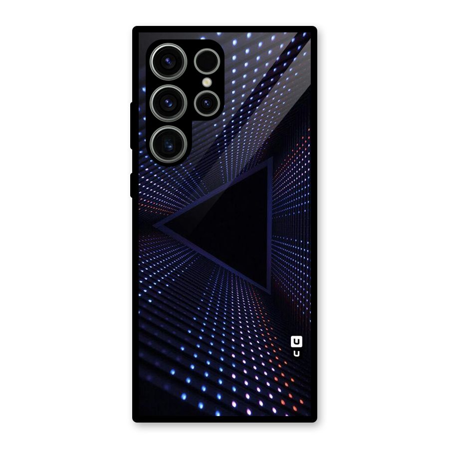 Stars Abstract Glass Back Case for Galaxy S23 Ultra