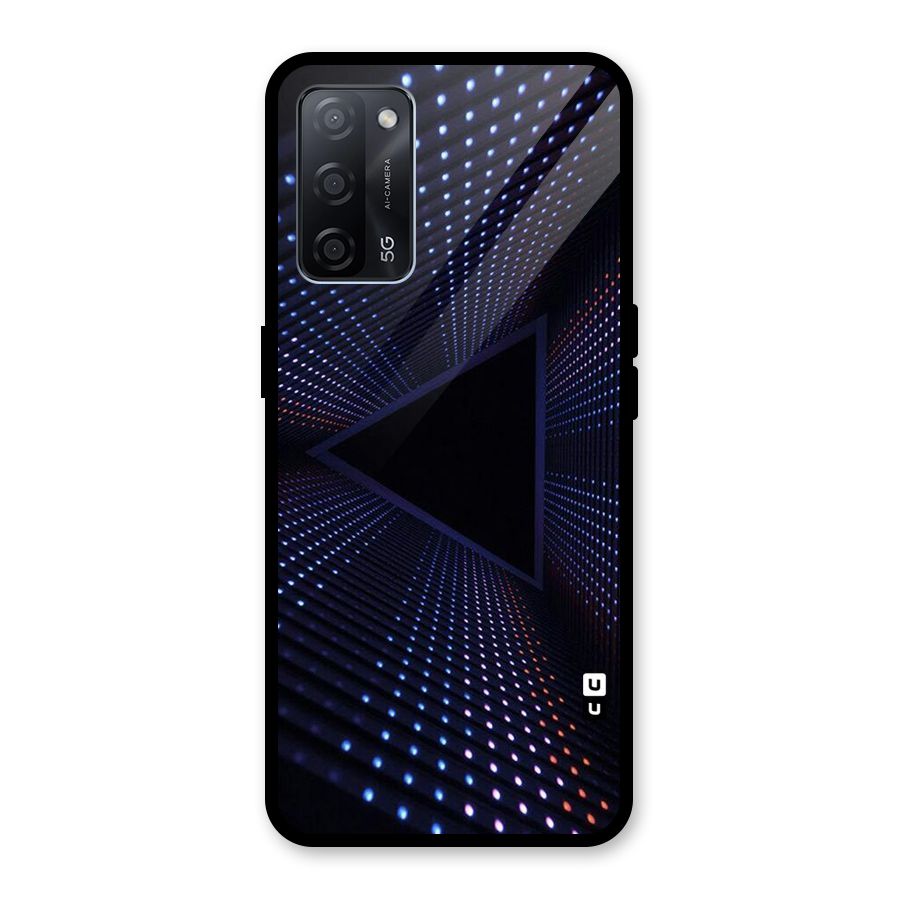 Stars Abstract Glass Back Case for Oppo A53s 5G