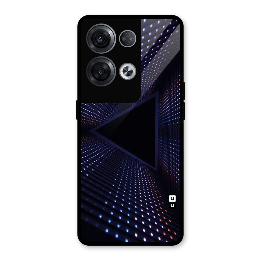 Stars Abstract Glass Back Case for Oppo Reno8 Pro 5G