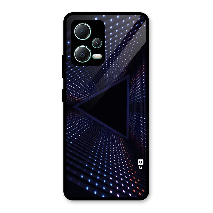 Stars Abstract Glass Back Case for Redmi Note 12 5G