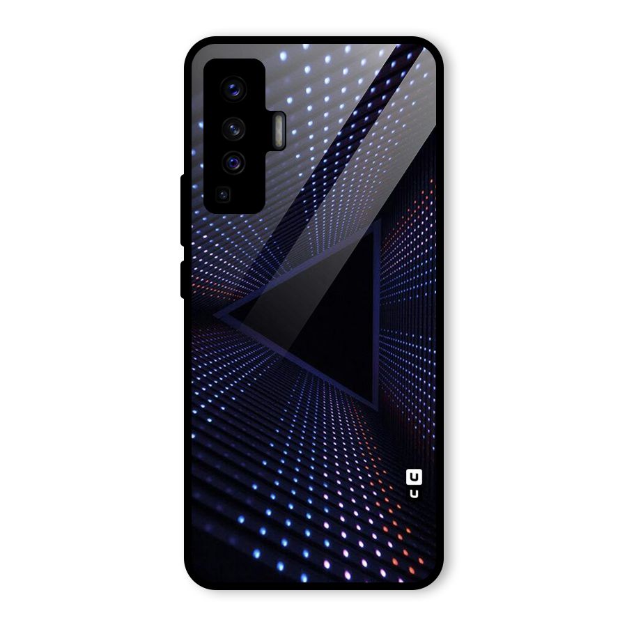 Stars Abstract Glass Back Case for Vivo X50