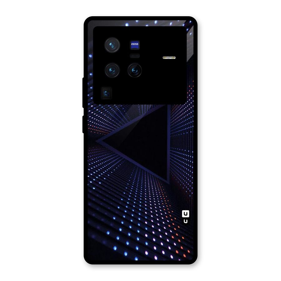 Stars Abstract Glass Back Case for Vivo X80 Pro