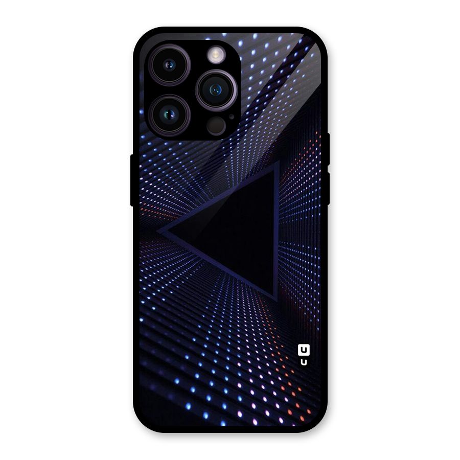 Stars Abstract Glass Back Case for iPhone 14 Pro Max
