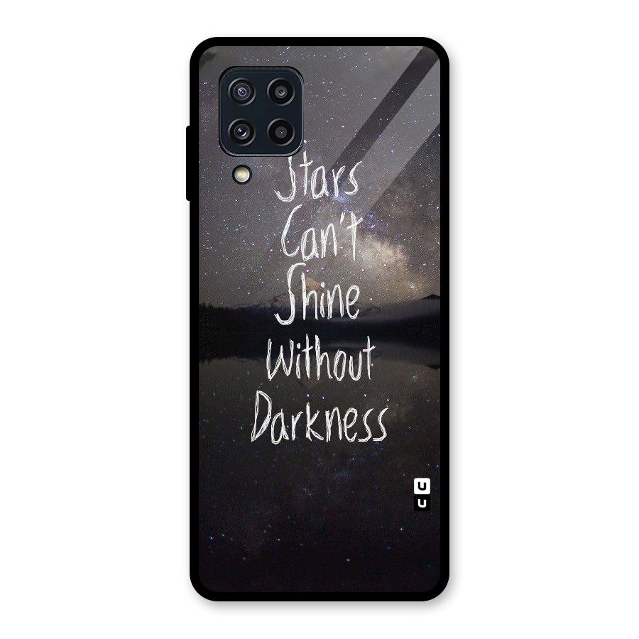 Stars Shine Glass Back Case for Galaxy M32