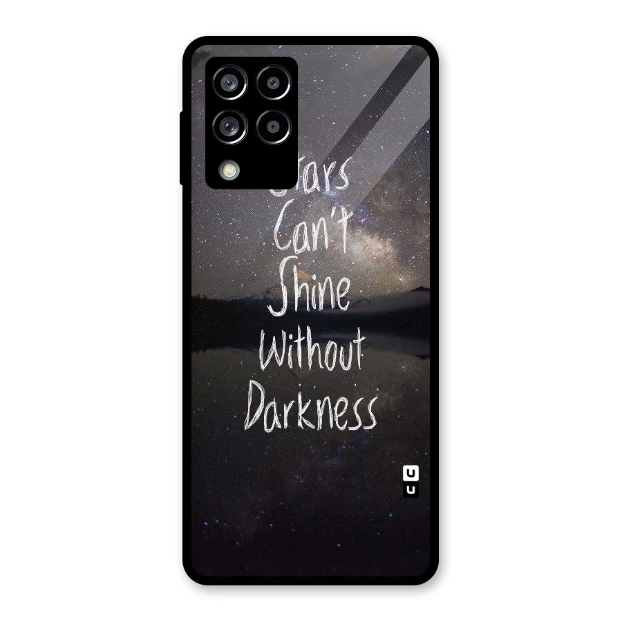 Stars Shine Glass Back Case for Galaxy M53 5G