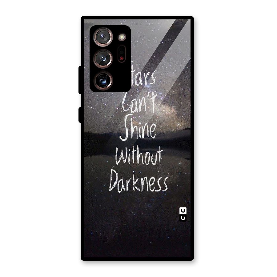 Stars Shine Glass Back Case for Galaxy Note 20 Ultra 5G