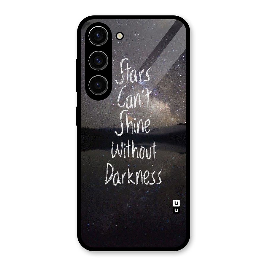 Stars Shine Glass Back Case for Galaxy S23