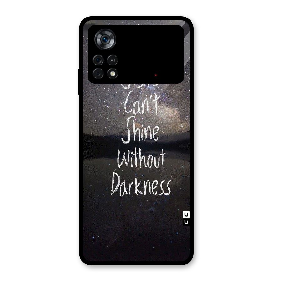 Stars Shine Glass Back Case for Poco X4 Pro 5G