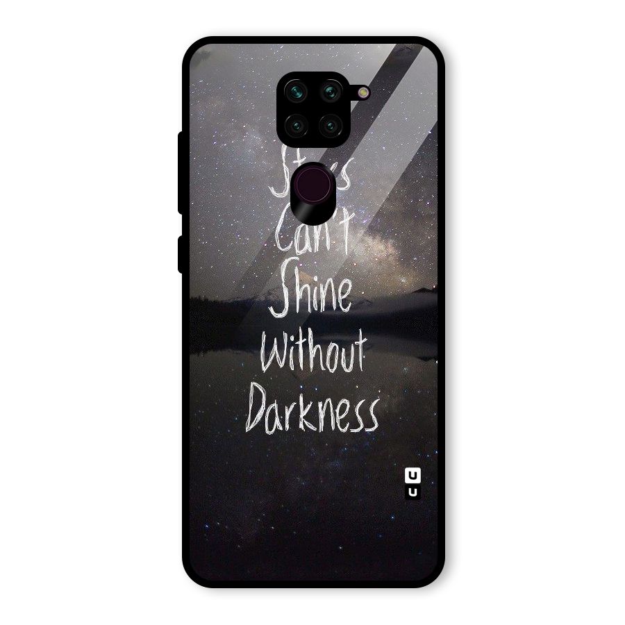 Stars Shine Glass Back Case for Redmi Note 9