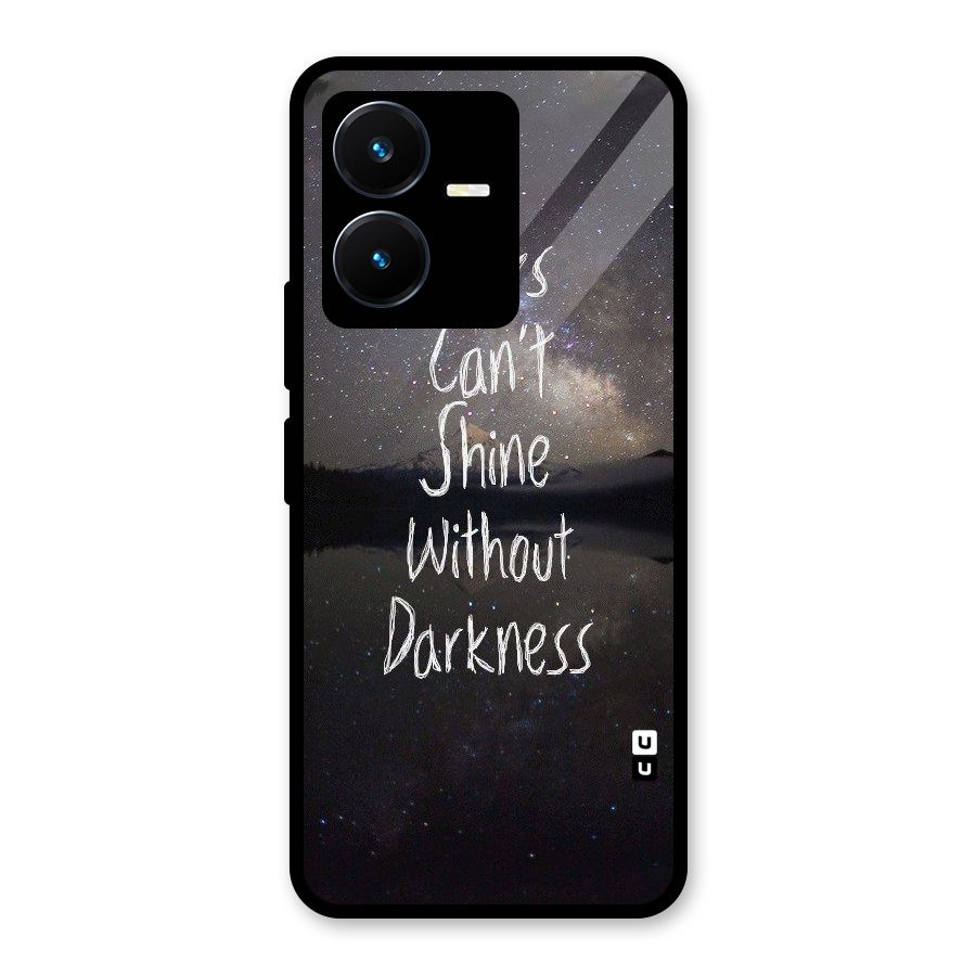Stars Shine Glass Back Case for Vivo Y22
