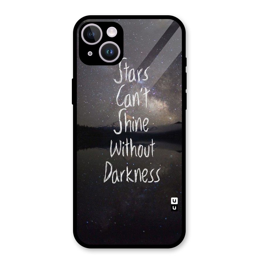 Stars Shine Glass Back Case for iPhone 14 Plus