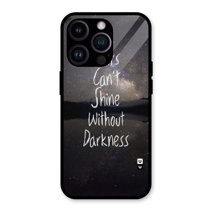 Stars Shine Glass Back Case for iPhone 14 Pro