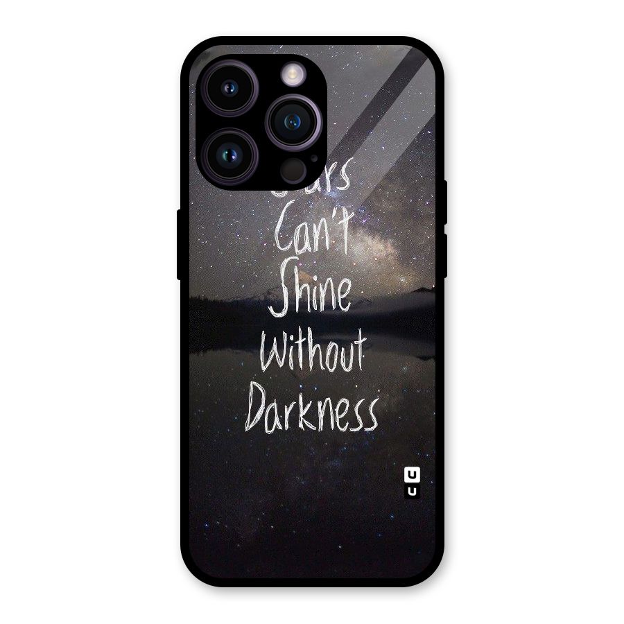 Stars Shine Glass Back Case for iPhone 14 Pro Max