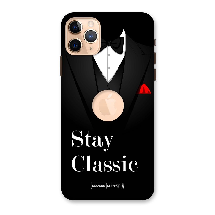 Stay Classic Back Case for iPhone 11 Pro Max Logo Cut