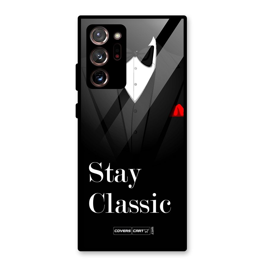 Stay Classic Glass Back Case for Galaxy Note 20 Ultra 5G