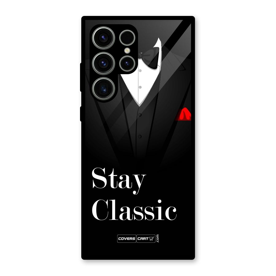 Stay Classic Glass Back Case for Galaxy S23 Ultra