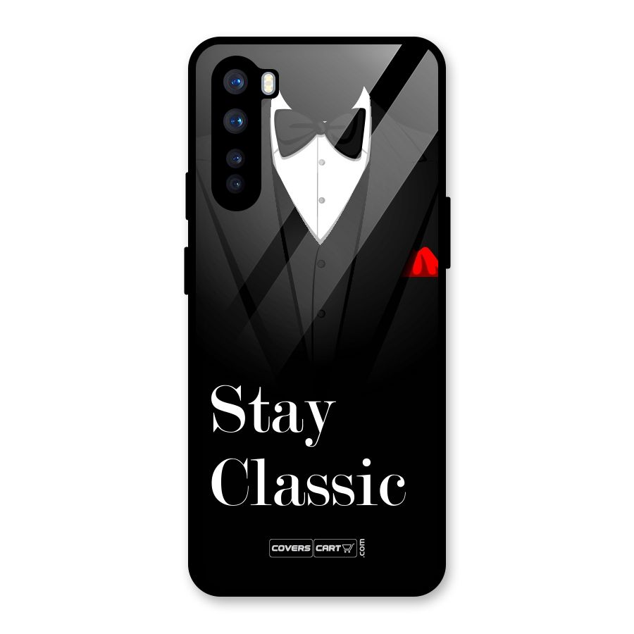 Stay Classic Glass Back Case for OnePlus Nord