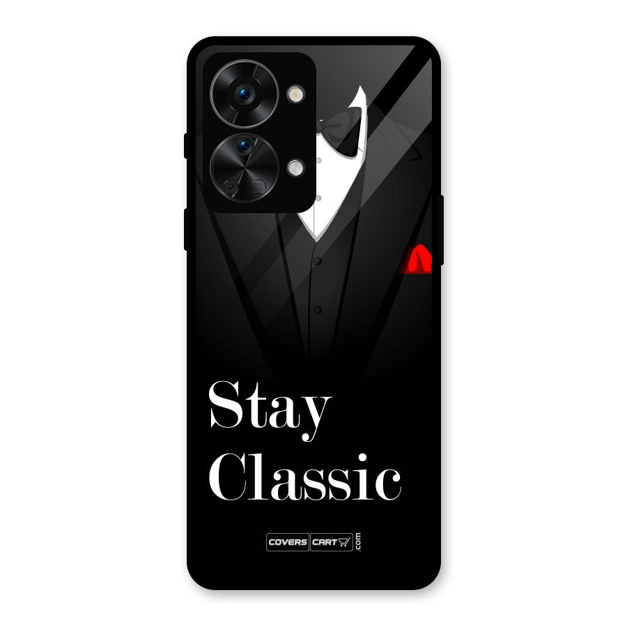 Stay Classic Glass Back Case for OnePlus Nord 2T