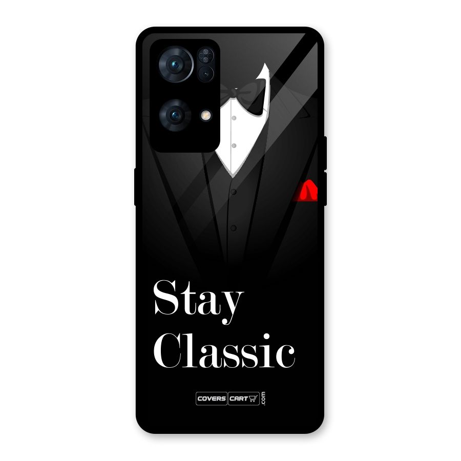 Stay Classic Glass Back Case for Oppo Reno7 Pro 5G