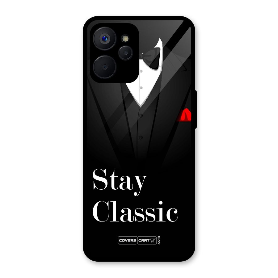 Stay Classic Glass Back Case for Realme 9i 5G