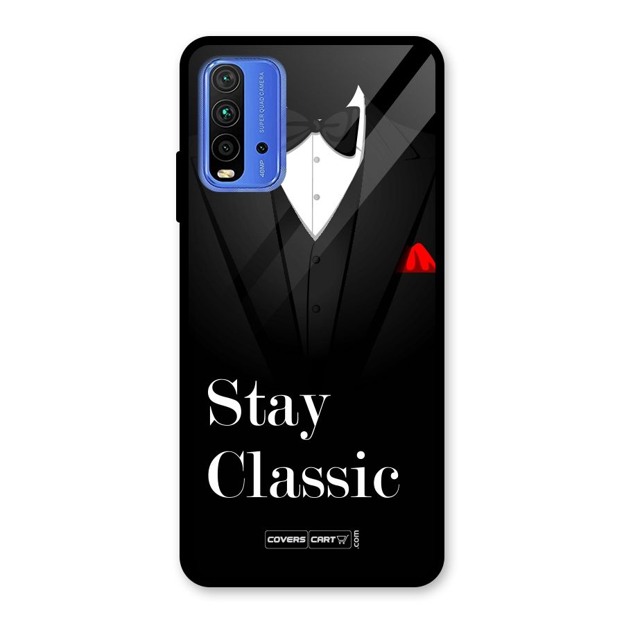 Stay Classic Glass Back Case for Redmi 9 Power