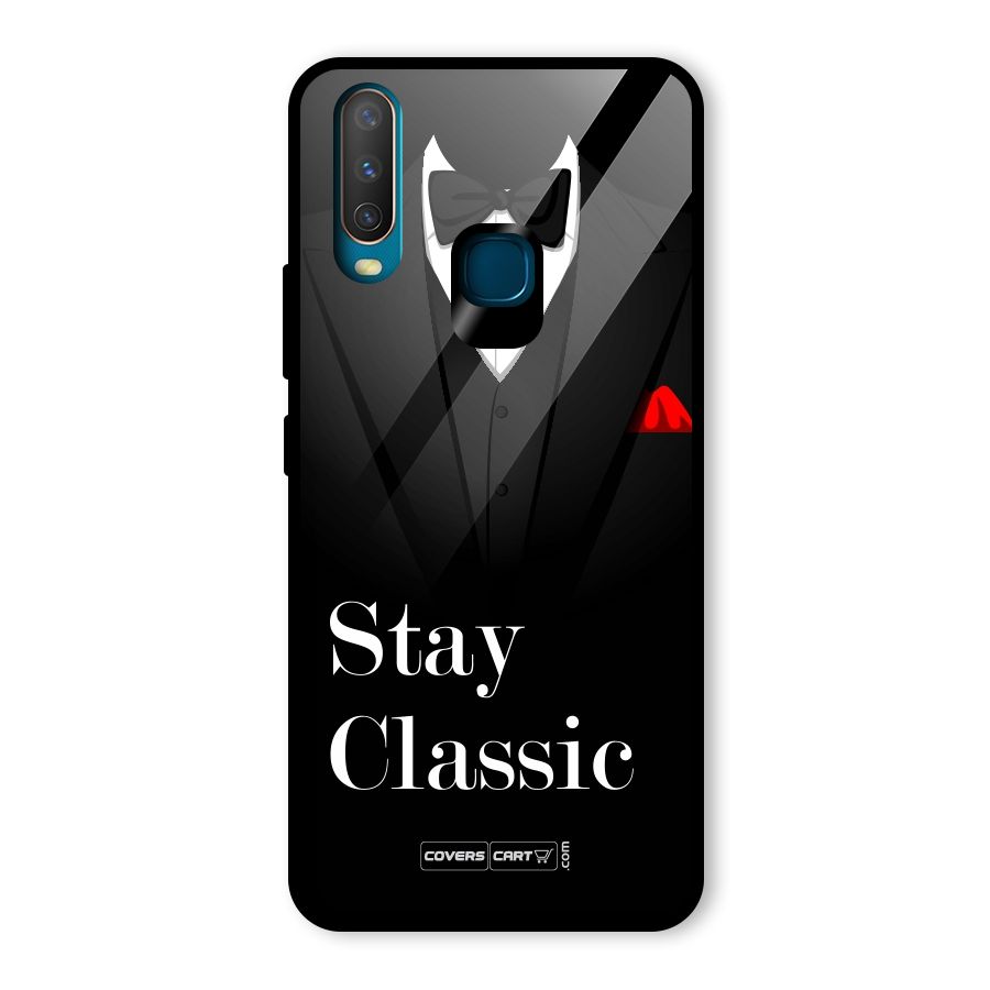 Stay Classic Glass Back Case for Vivo U10