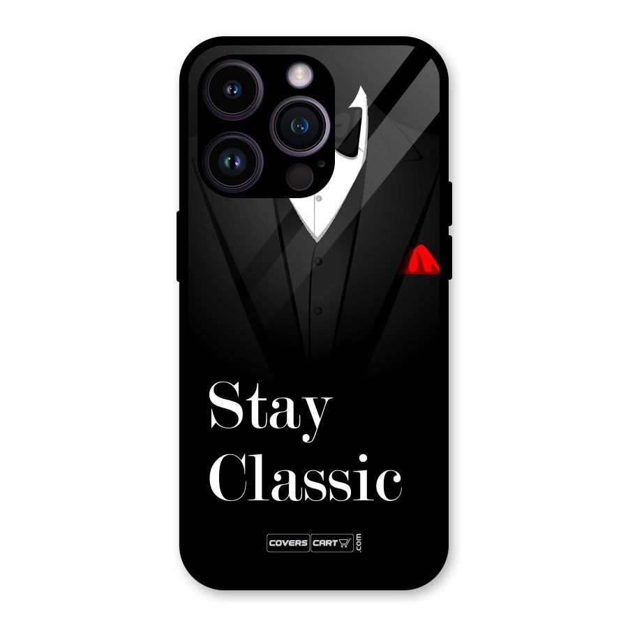 Stay Classic Glass Back Case for iPhone 14 Pro