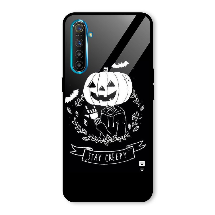 Stay Creepy Glass Back Case for Realme X2