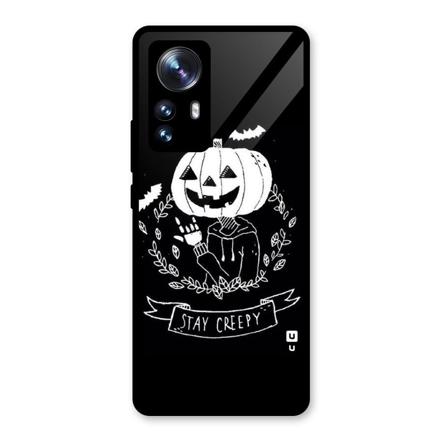 Stay Creepy Glass Back Case for Xiaomi 12 Pro