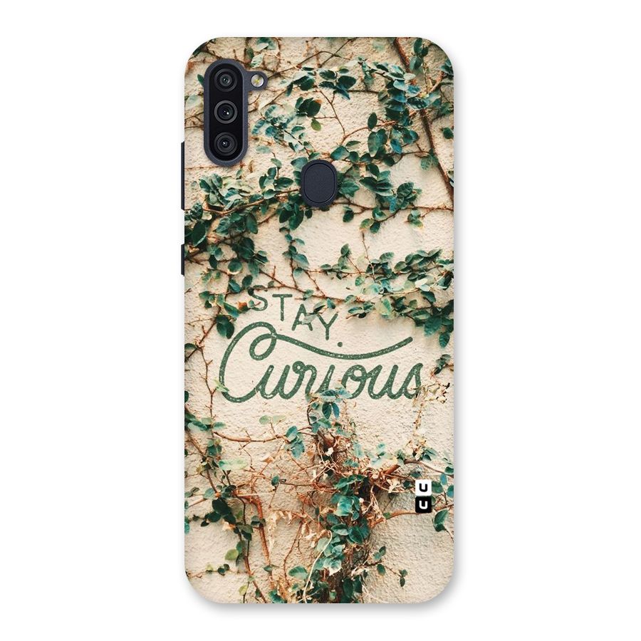 Stay Curious Back Case for Galaxy M11