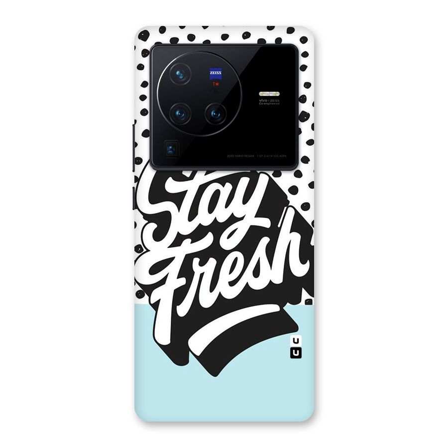 Stay Fresh Back Case for Vivo X80 Pro