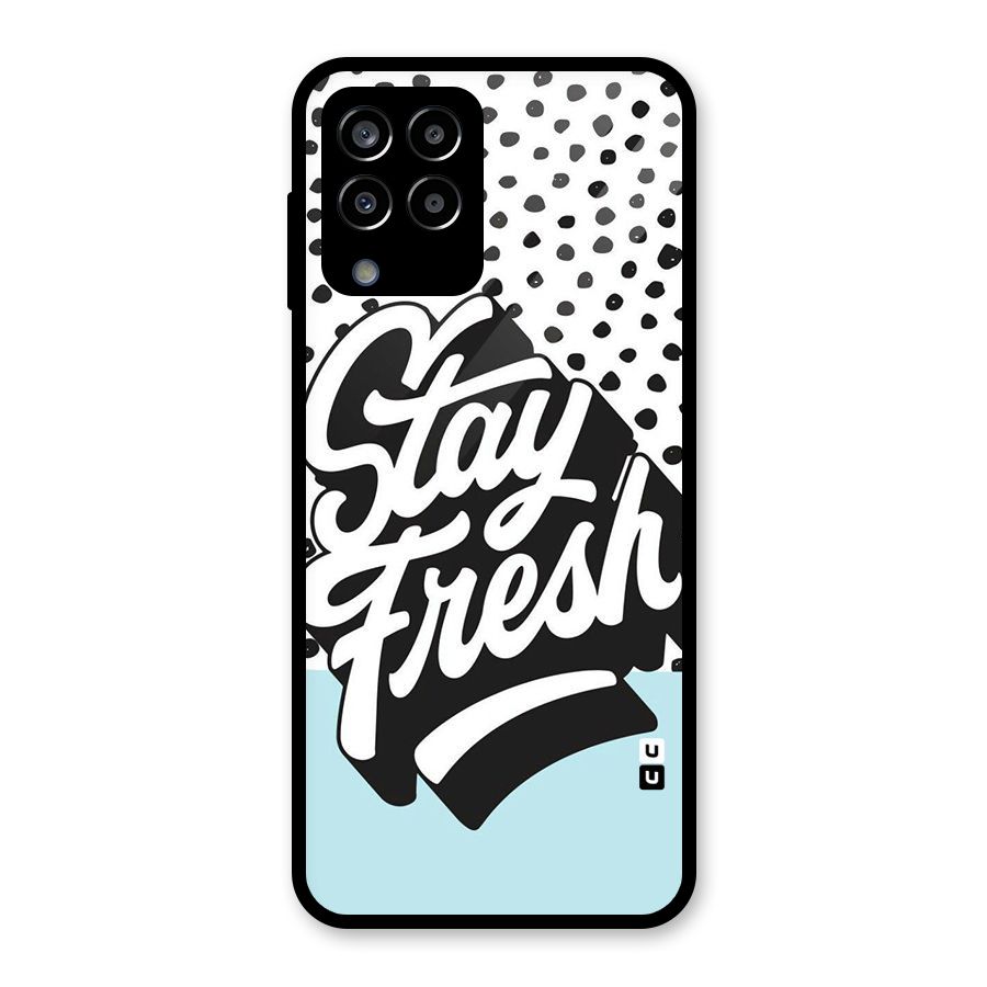 Stay Fresh Glass Back Case for Galaxy M33