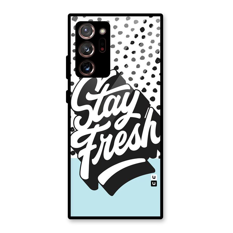 Stay Fresh Glass Back Case for Galaxy Note 20 Ultra 5G
