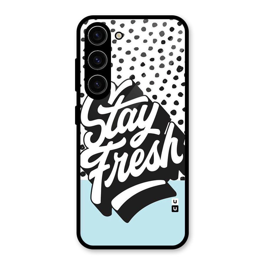 Stay Fresh Glass Back Case for Galaxy S23