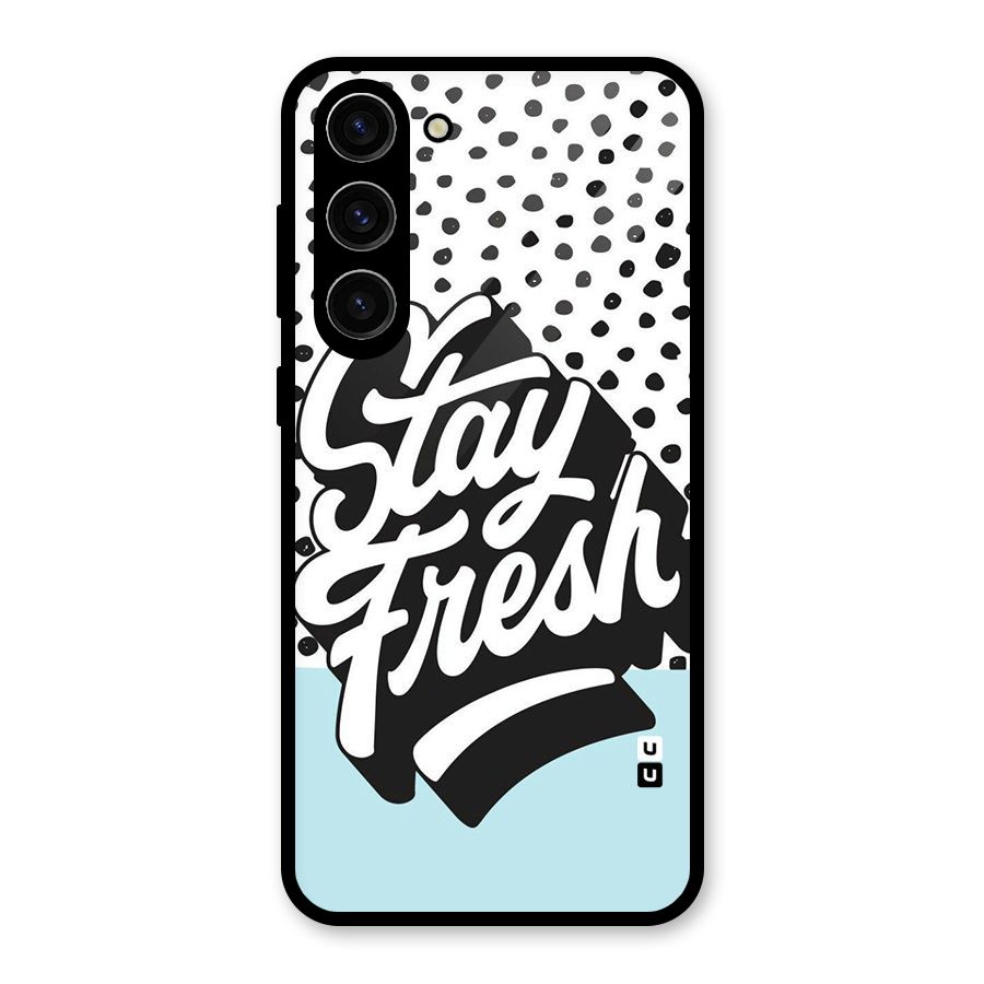 Stay Fresh Glass Back Case for Galaxy S23 Plus