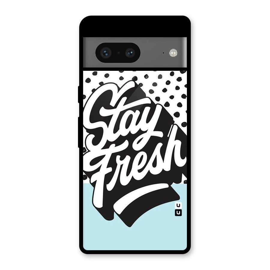 Stay Fresh Glass Back Case for Google Pixel 7