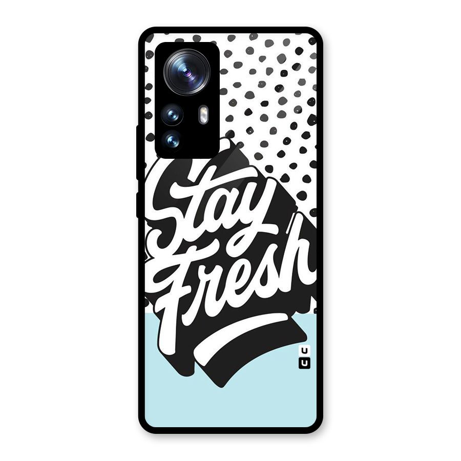 Stay Fresh Glass Back Case for Xiaomi 12 Pro