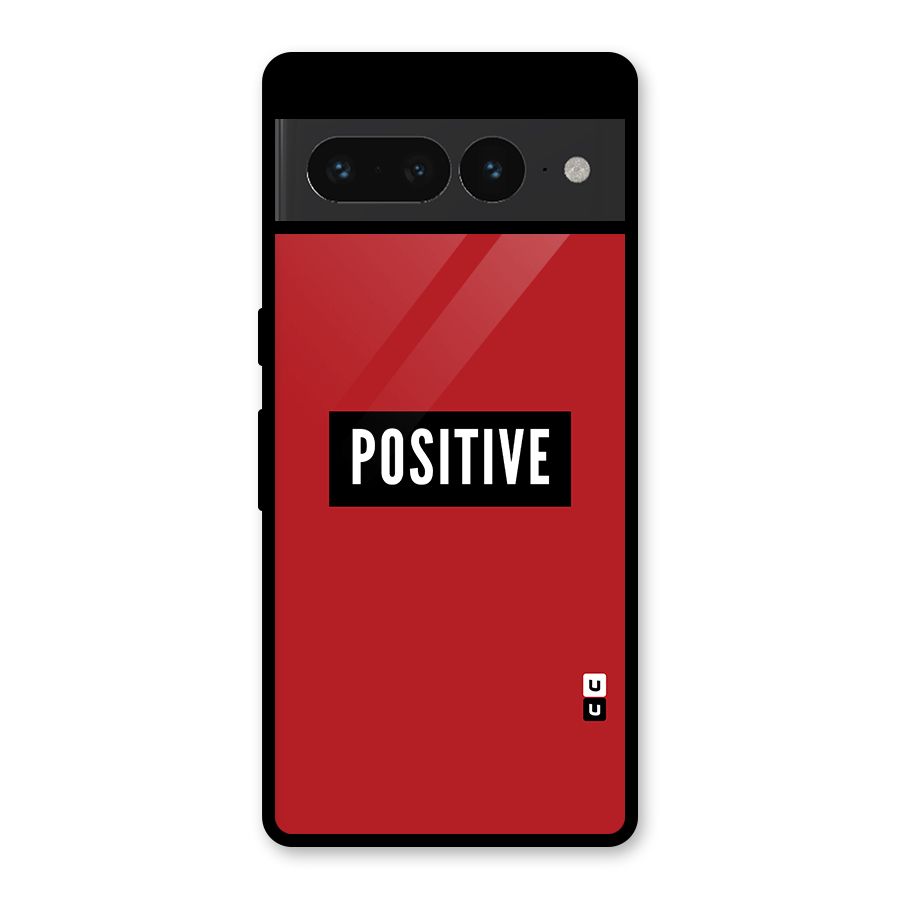 Stay Positive Glass Back Case for Google Pixel 7 Pro