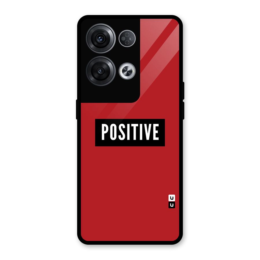 Stay Positive Glass Back Case for Oppo Reno8 Pro 5G