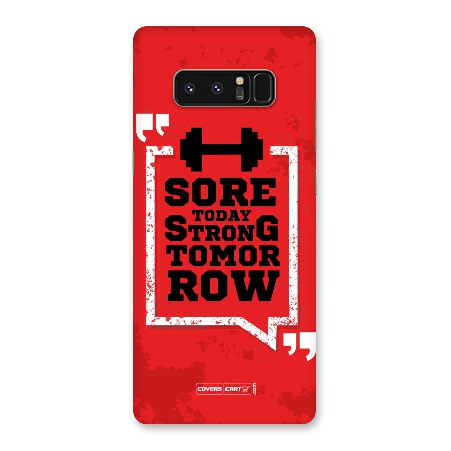Stay Strong Back Case for Galaxy Note 8