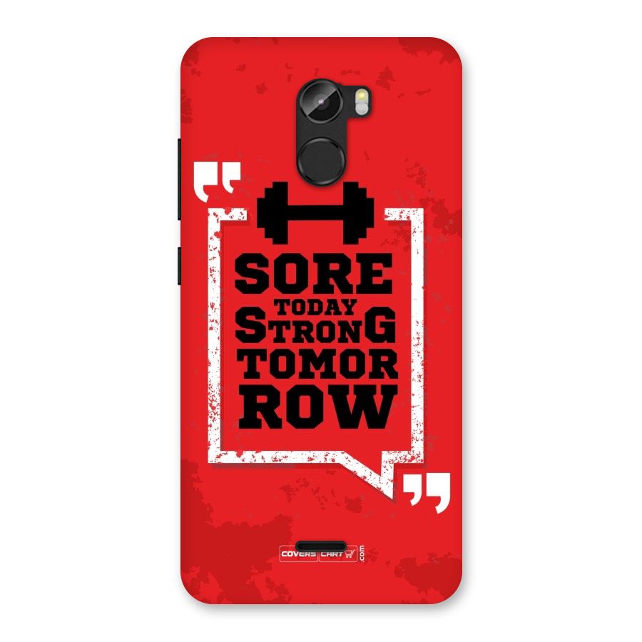 Stay Strong Back Case for Gionee X1