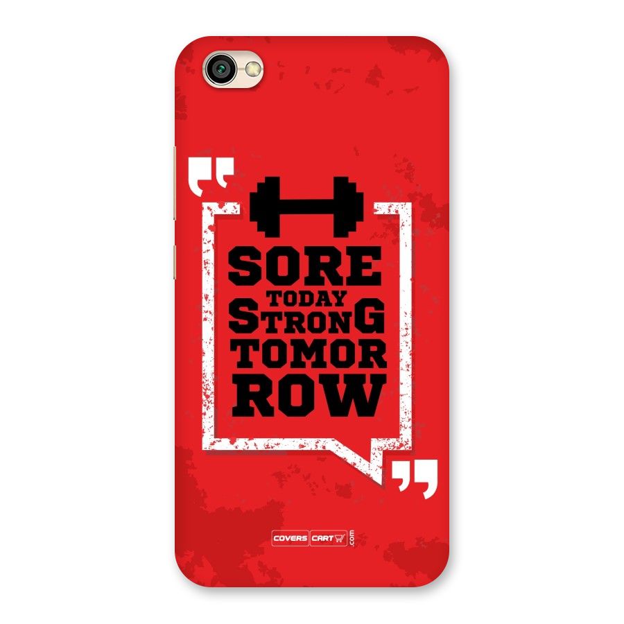 Stay Strong Back Case for Redmi Y1 Lite