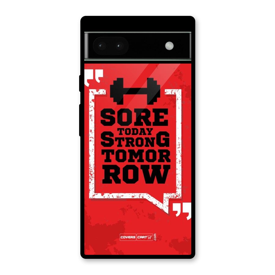 Stay Strong Glass Back Case for Google Pixel 6a
