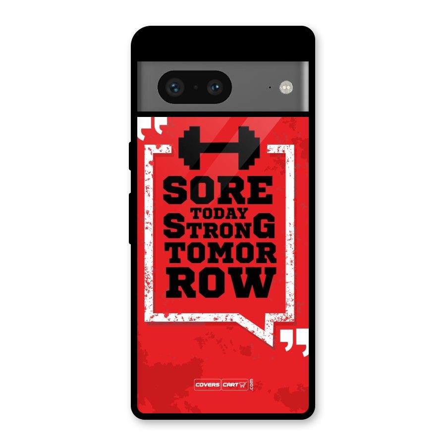 Stay Strong Glass Back Case for Google Pixel 7